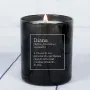 Regalos personalizados: Velas personalizadas: Vela grabada 'Definici&oacute;n' con campana de cristal
