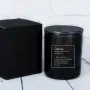 Regalos personalizados: Velas personalizadas: Vela grabada 'Definici&oacute;n' con campana de cristal