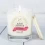 Vela personalizada Bodas de Plata y Bodas de Oro