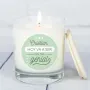 Regalos personalizados: Velas personalizadas: Vela personalizada 'D&iacute;a genial'