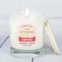 Regalos personalizados: Velas personalizadas: Vela personalizada para regalo de bodas