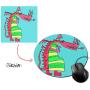 Regalos personalizados: Dise&ntilde;o y decoraci&oacute;n: Alfombrilla circular con el dibujo de tu hijo