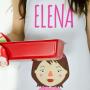 Regalos personalizados: Delantales personalizados: Delantal personalizado Princesita