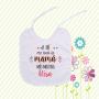 Regalos personalizados: Regalos con nombre: Babero personalizado El m&aacute;s mol&oacute;n