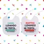Regalos personalizados: Regalos con nombre: Babero personalizado Llenando mi tripita...