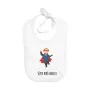Regalos personalizados: Regalos con nombre: Babero BIO S&uacute;per familia personalizado