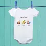 Regalos personalizados: Regalos con nombre: Body familias personalizado