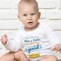 Regalos personalizados: Regalos con nombre: Body personalizado beb&eacute; genial