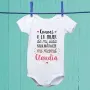 Regalos personalizados: Regalos con nombre: Body personalizado para beb&eacute;