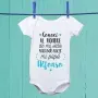 Regalos personalizados: Regalos con nombre: Body personalizado para beb&eacute;