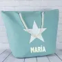 Regalos personalizados: Regalos con nombre: Bolsa de lona personalizada
