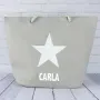 Regalos personalizados: Regalos con nombre: Bolsa de lona personalizada