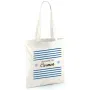 Regalos personalizados: Regalos con nombre: Bolsa tote bag marinera personalizada