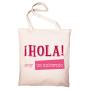 Regalos personalizados: Regalos con nombre: Bolsa tote bag personalizada &iexcl;Hola!