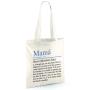 Regalos personalizados: Regalos con nombre: Bolsa tote personalizada para mam&aacute;