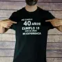 Regalos personalizados: Camisetas personalizadas: Camiseta cumplea&ntilde;os divertida personalizada