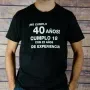 Regalos personalizados: Camisetas personalizadas: Camiseta cumplea&ntilde;os divertida personalizada