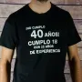 Regalos personalizados: Camisetas personalizadas: Camiseta cumplea&ntilde;os divertida personalizada
