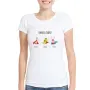 Regalos personalizados: Camisetas personalizadas: Camiseta familias personalizado para mujer
