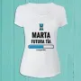 Regalos personalizados: Camisetas personalizadas: Camiseta futura t&iacute;a personalizada