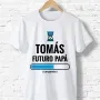 Regalos personalizados: Camisetas personalizadas: Camiseta futuro pap&aacute; personalizada