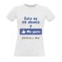 Regalos personalizados: Camisetas personalizadas: Camiseta me gusta mi abuela personalizada