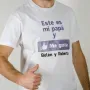 Regalos personalizados: Camisetas personalizadas: Camiseta me gusta mi pap&aacute; personalizada