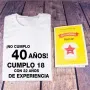 Regalos personalizados: Camisetas personalizadas: Camiseta para hombre personalizada 'Cumplea&ntilde;os'