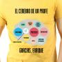 Regalos personalizados: Camisetas personalizadas: Camiseta para profesores El cerebro de un profe