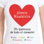 Regalos personalizados: Camisetas personalizadas: Camiseta personalizada abuela Te queremos