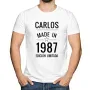 Regalos personalizados: Camisetas personalizadas: Camiseta personalizada 'Made in'