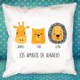Regalos personalizados: Dise&ntilde;o y decoraci&oacute;n: Coj&iacute;n animalitos personalizado