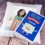 Regalos personalizados: Dise&ntilde;o y decoraci&oacute;n: Coj&iacute;n cuadrado personalizado para cumplea&ntilde;os
