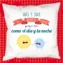 Regalos personalizados: Dise&ntilde;o y decoraci&oacute;n: Coj&iacute;n divertido para enamorados