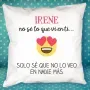 Regalos personalizados: Dise&ntilde;o y decoraci&oacute;n: Coj&iacute;n emoticono enamorado personalizado