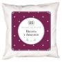 Regalos personalizados: Dise&ntilde;o y decoraci&oacute;n: Coj&iacute;n especial bodas de plata personalizado