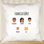 Regalos personalizados: Dise&ntilde;o y decoraci&oacute;n: Coj&iacute;n familia avatares