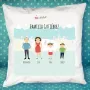 Regalos personalizados: Dise&ntilde;o y decoraci&oacute;n: Coj&iacute;n Familia Molona personalizado