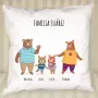 Regalos personalizados: Dise&ntilde;o y decoraci&oacute;n: Coj&iacute;n familia Oso personalizado