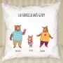 Regalos personalizados: Dise&ntilde;o y decoraci&oacute;n: Coj&iacute;n familia Oso personalizado