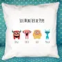 Regalos personalizados: Dise&ntilde;o y decoraci&oacute;n: Coj&iacute;n familias personalizado