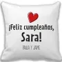 Regalos personalizados: Dise&ntilde;o y decoraci&oacute;n: Coj&iacute;n feliz cumplea&ntilde;os mujer