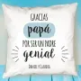 Regalos personalizados: Dise&ntilde;o y decoraci&oacute;n: Coj&iacute;n para un pap&aacute; genial personalizado