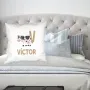 Regalos personalizados: Dise&ntilde;o y decoraci&oacute;n: Coj&iacute;n personalizado 'alfabeto animal'