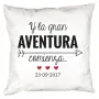 Regalos personalizados: Dise&ntilde;o y decoraci&oacute;n: Coj&iacute;n personalizado BODA