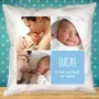 Regalos personalizados: Dise&ntilde;o y decoraci&oacute;n: Coj&iacute;n personalizado con fotos y mensaje