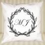 Regalos personalizados: Dise&ntilde;o y decoraci&oacute;n: Coj&iacute;n personalizado con monograma