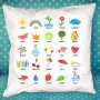 Regalos personalizados: Dise&ntilde;o y decoraci&oacute;n: Coj&iacute;n personalizado 'Dibujos'