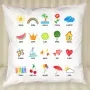 Regalos personalizados: Dise&ntilde;o y decoraci&oacute;n: Coj&iacute;n personalizado 'Dibujos'