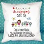 Regalos personalizados: Dise&ntilde;o y decoraci&oacute;n: Coj&iacute;n personalizado 'El mejor profe eres t&uacute;'